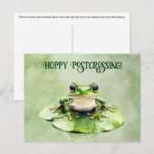 Hoppy Postcrossing - Briefkaart (Voorkant / Achterkant)