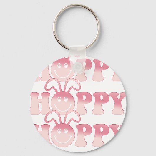 HOPPY, retro, vintage Sleutelhanger (Voorkant)