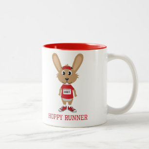 Hoppy Runner Tweekleurige Koffiemok
