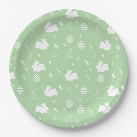 Hoppy Silhouettes – Pasen Bord Feestje (Voorkant)