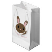 Hoppy Spring Bunny Klein Cadeauzakje (Voorkant Gekanteld)