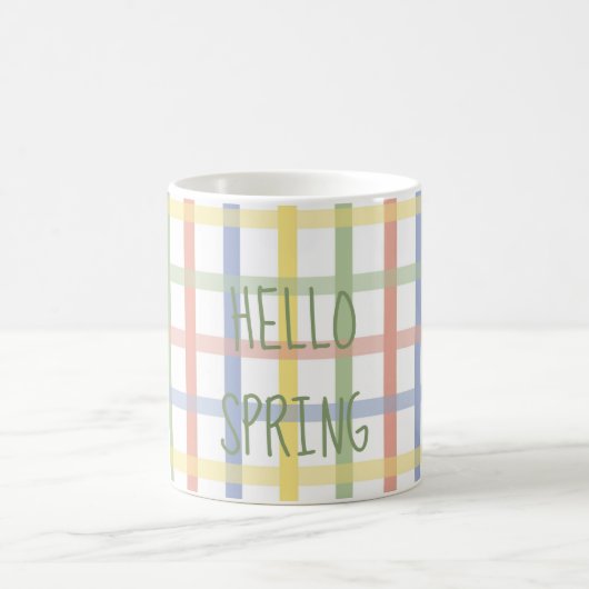 Hoppy Spring Home Decor Coffee Mok (Center)