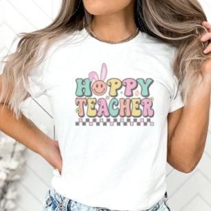 Hoppy Teacher Easter Shirt, Pasen T-shirt