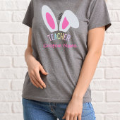 Hoppy Teacher Gepersonaliseerd T-shirt