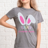 Hoppy Teacher Gepersonaliseerd T-shirt