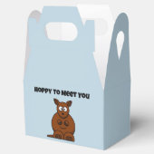 Hoppy to Meet You Kangaroo Funny Cartoon Bedankdoosjes (Geopend)