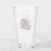Hoppy Together gebrouwen voor Love Beer Glass Cup Glas (Achterkant)