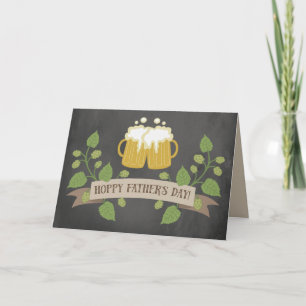 Hoppy Vaderdag Bier Mok Kaart