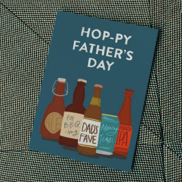 Hoppy Vaderdag kaart
