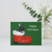 Hoppy Vakantie Feestdagenkaart (Staand voorkant)