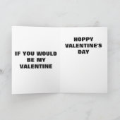 Hoppy Valentijn Feestdagen Kaart (Binnen)