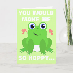 Hoppy Valentijn Feestdagen Kaart