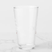 Hoppy Valentijn | Monogram voor hem Glas (Links)