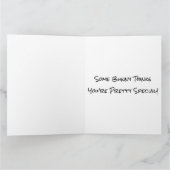 Hoppy Valentijnsdag - Bunny Rabbits and Hearts Kaart (Binnen)