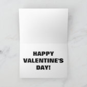 Hoppy Valentijnsdag Feestdagen Kaart (Binnen)