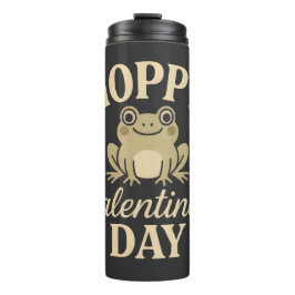 Hoppy Valentine's Day T-Shirt Thermosbeker