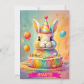 "HOPPY VERJAARDAG GENOT" KAART (Voorkant)