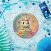 "HOPPY VERJAARDAG GENOT" PAPIEREN BORDJE (Feest)