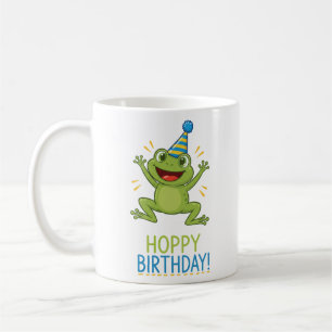 Hoppy Verjaardag Grappige Kikker Kinderen Koffiemok