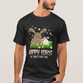 Hoppy Vibes & That CNA Life Easter Day Bunny T-shirt (Voorkant)