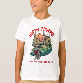Hoppy Vist vangst en vrijgave T-shirt