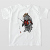 Hoppy Vist vangst en vrijgave T-shirt (Laag Achter)