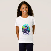 Hoppy Zoo Rabbit Logo T-shirt (Voorkant volledig)