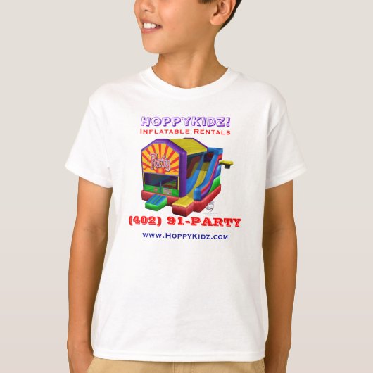 HoppyKidz! T-shirts (Voorkant)