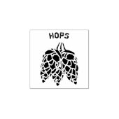 HOPS - Bierstijl 2 Rubberstempel (Afrduk)