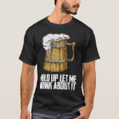 Hops  Brewery  Brewing T-shirt (Voorkant)