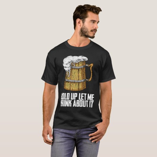 Hops  Brewery  Brewing T-shirt (Voorkant volledig)