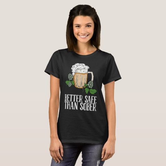 Hops  Brewery  Brewing T-shirt (Voorkant volledig)