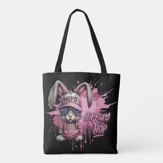 Hops Bunny Tote Bag (Achterkant)