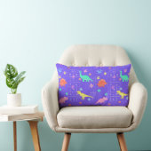 Hopscotch Dinosaur throw pillow Kussen (Stoel)