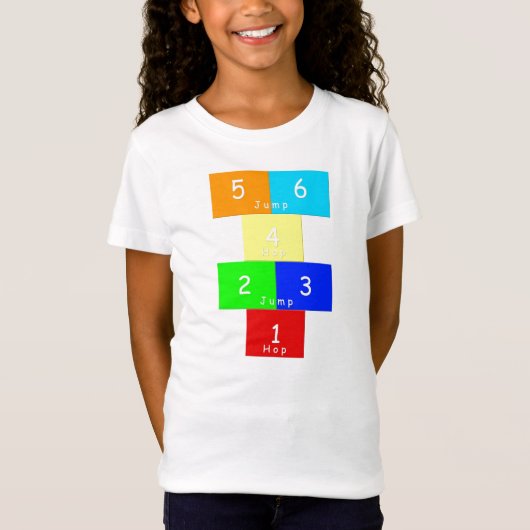 Hopscotch T-shirt (Voorkant)