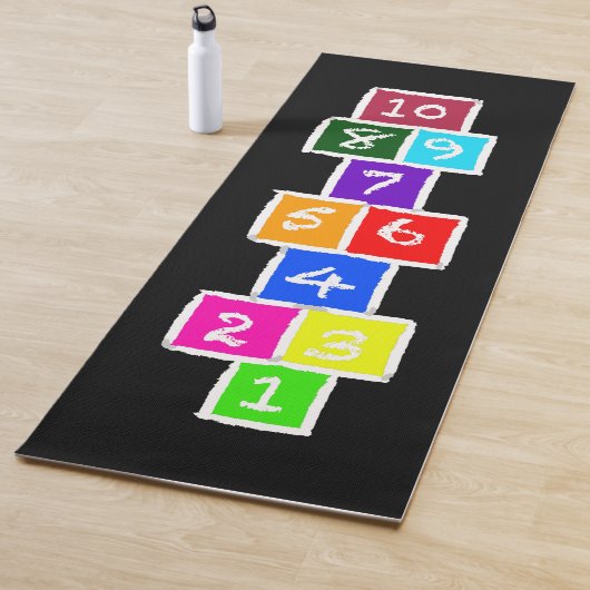 Hopscotch Yoga Mat (In situ)