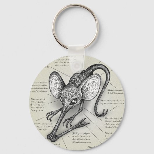 Hopsorrinus aureus sleutelhanger (Voorkant)