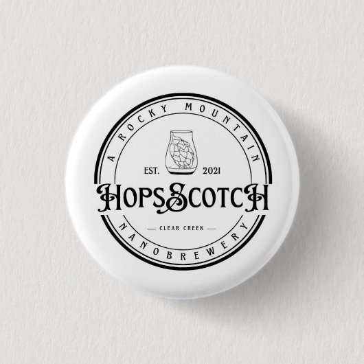 HopsScotch Collectible Pin Ronde Button 3,2 Cm (Voorkant)