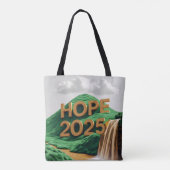 Hopvolle Wijnstok Genade Tote Bag (Achterkant)