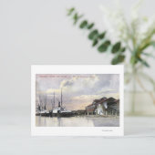 Hoquiam Lumber Mill Scene Briefkaart (Staand voorkant)