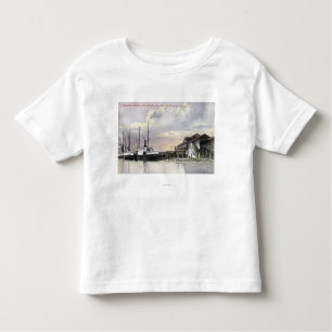 Hoquiam Lumber Mill Scene Kinder Shirts