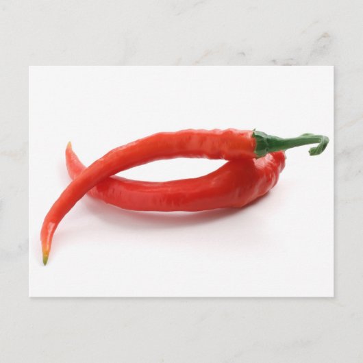 hor chili pepers briefkaart (Voorkant)