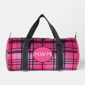 "Hor Pink" Geplakt Monogram Duffel Bag Plunjezak (Achterkant)