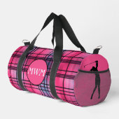 "Hor Pink" Geplakt Monogram Duffel Bag Plunjezak (Rechterhoek)