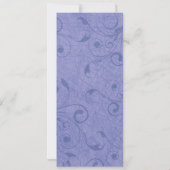 Hora Stoelendans Joods Huwelijk Dinermenu Diner Me Kaart (Achterkant)