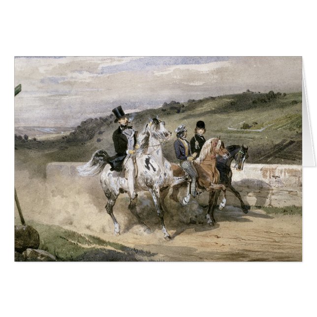 Horace Vernet en zijn kinderen (Voorkant Horizontaal)