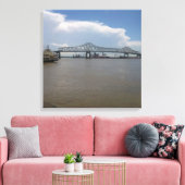 Horace Wilkinson Bridge Canvas Afdrukken (Insitu (Woonkamer))