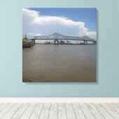 Horace Wilkinson Bridge Canvas Afdrukken (Insitu (Houten vloer))