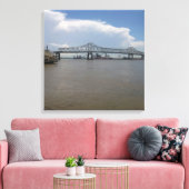 Horace Wilkinson Bridge Canvas Afdrukken (Insitu (Woonkamer))