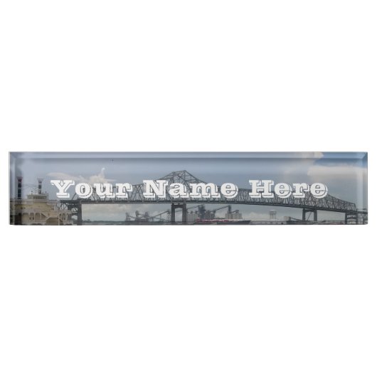 Horace Wilkinson Bridge Name Bord Naambordje (Voorkant)